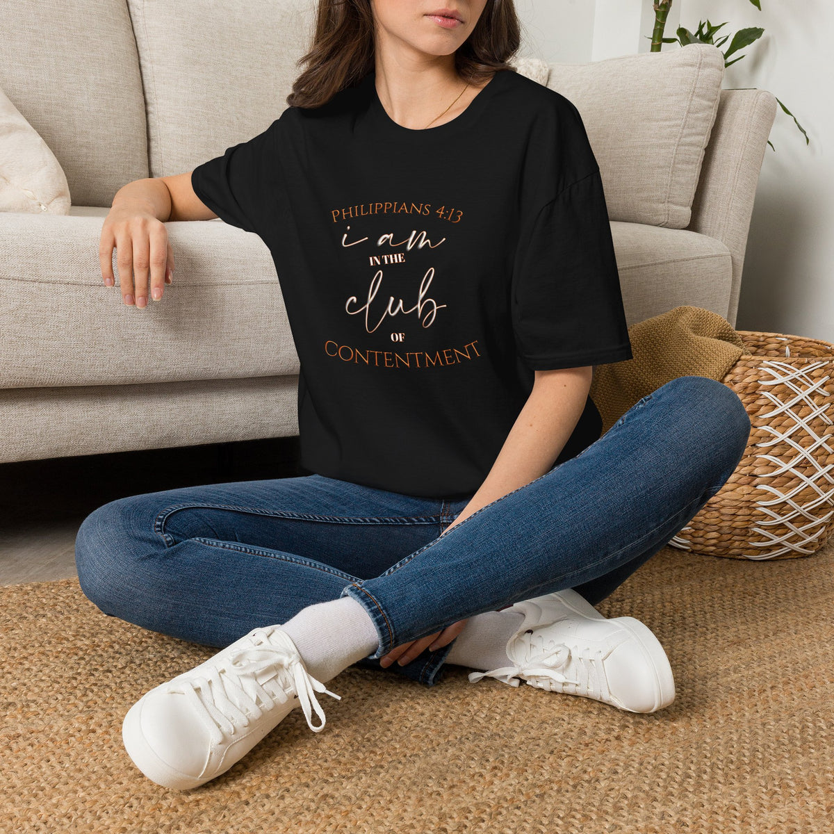Philippians 4:13 'I AM IN THE CLUB' T-Shirt — Inspirational Christian Tee