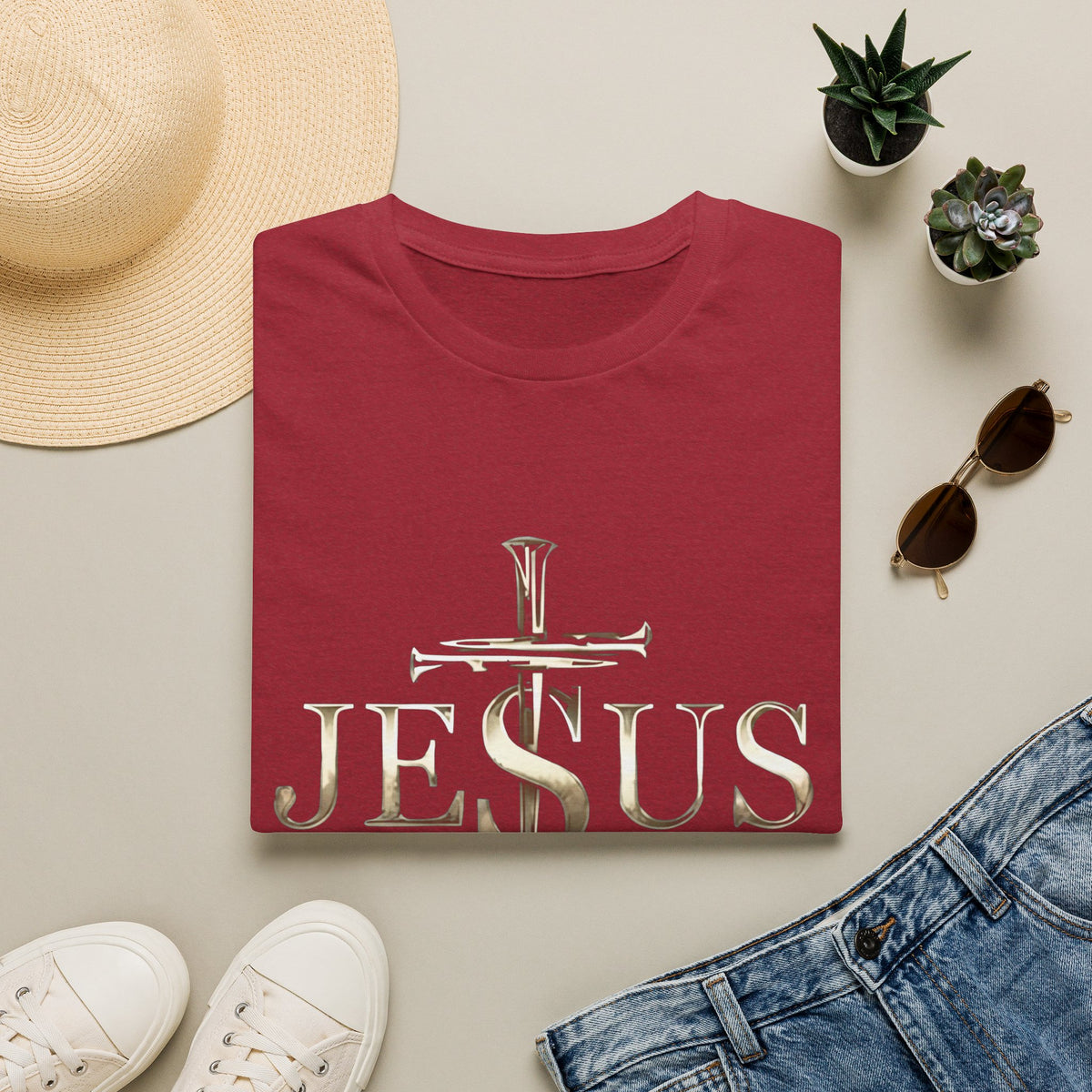 Jesus Saved My Life T-Shirt — Christian Faith Graphic Tee