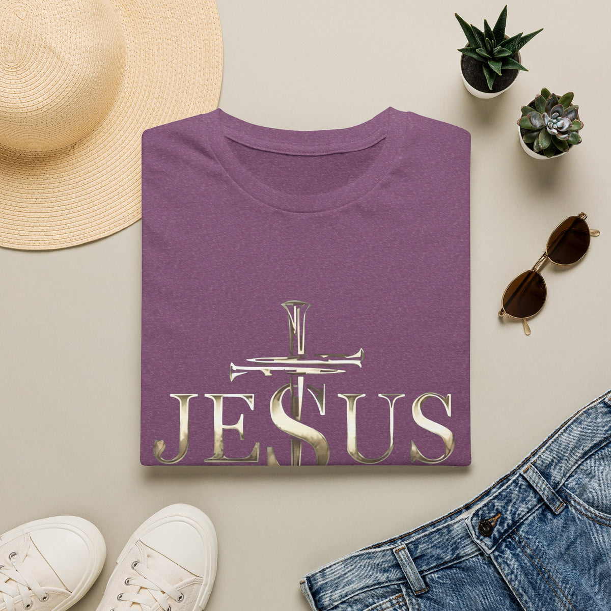 Jesus Saved My Life T-Shirt — Christian Faith Graphic Tee