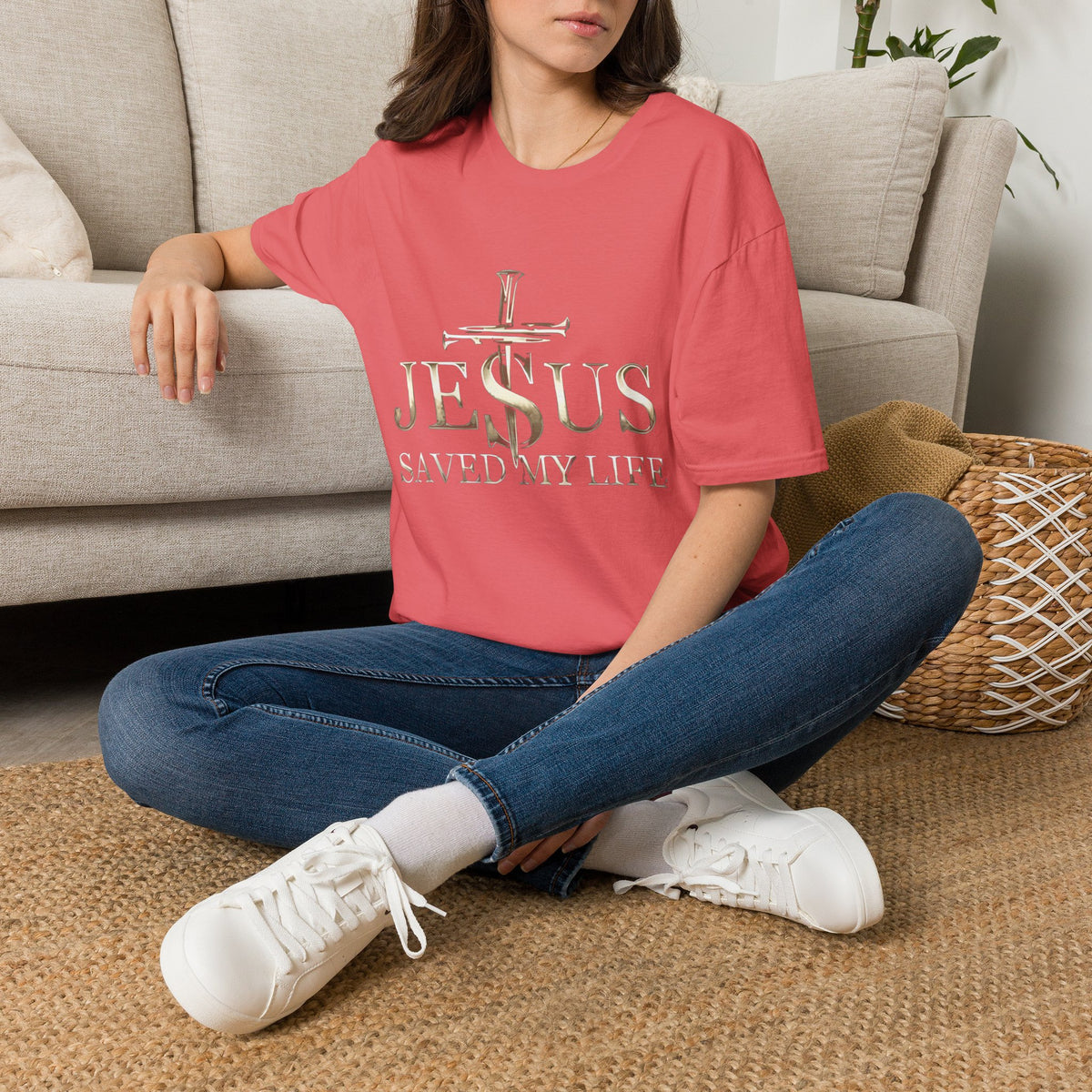 Jesus Saved My Life T-Shirt — Christian Faith Graphic Tee