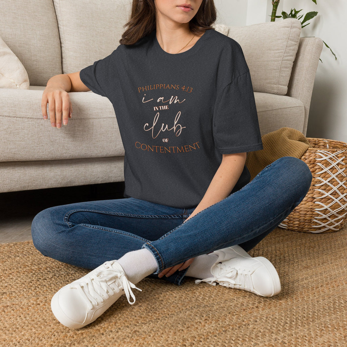 Philippians 4:13 'I AM IN THE CLUB' T-Shirt — Inspirational Christian Tee