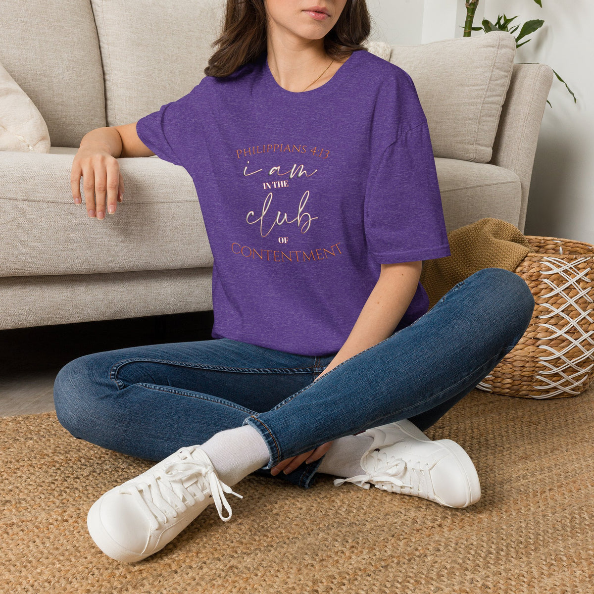 Philippians 4:13 'I AM IN THE CLUB' T-Shirt — Inspirational Christian Tee