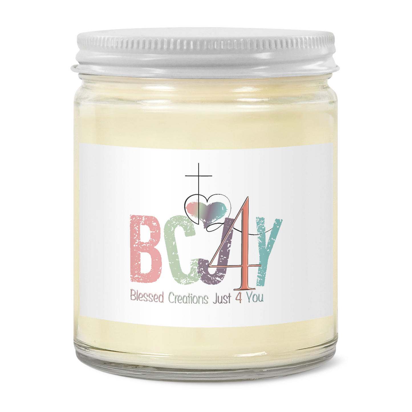 9oz Clear Jar Candle