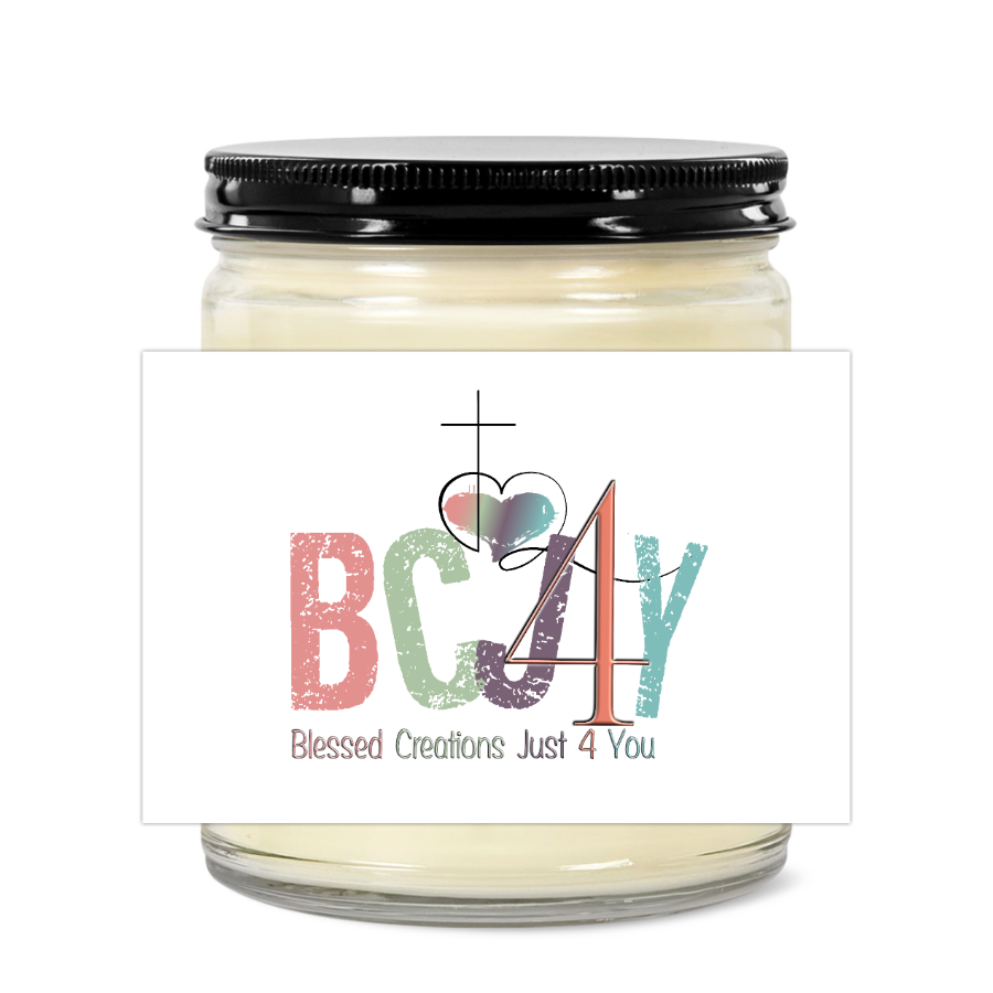 4oz Clear Jar Candle