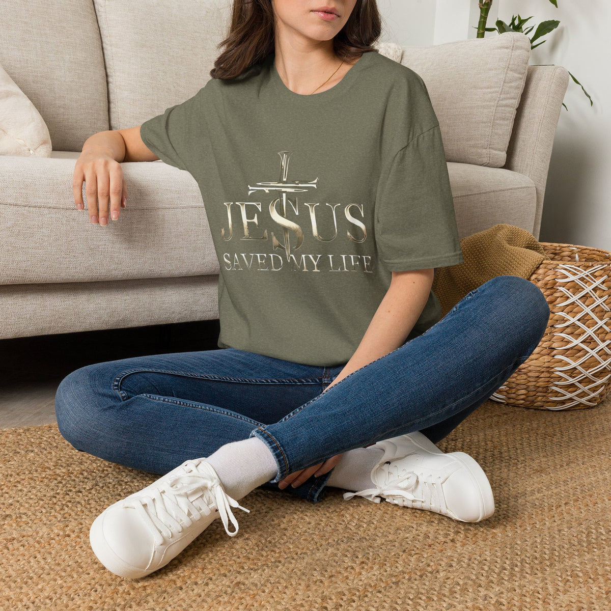 Jesus Saved My Life T-Shirt — Christian Faith Graphic Tee
