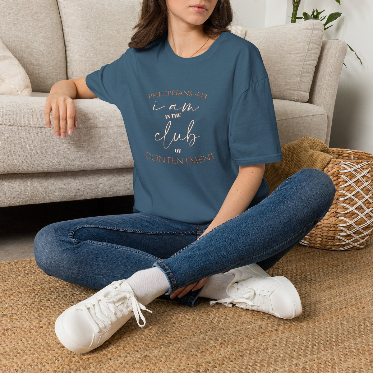 Philippians 4:13 'I AM IN THE CLUB' T-Shirt — Inspirational Christian Tee