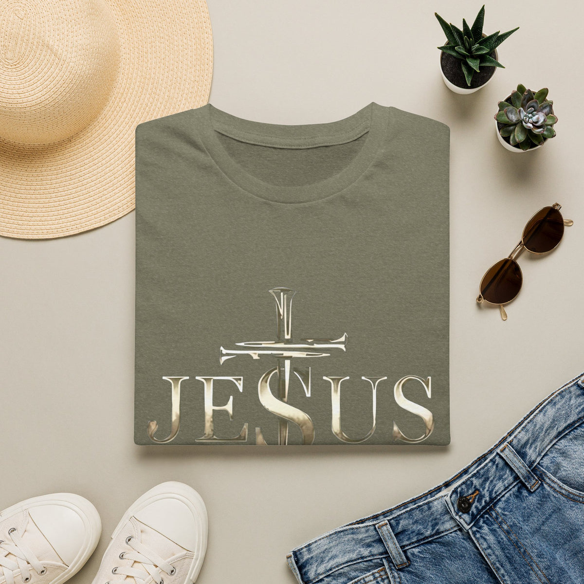 Jesus Saved My Life T-Shirt — Christian Faith Graphic Tee