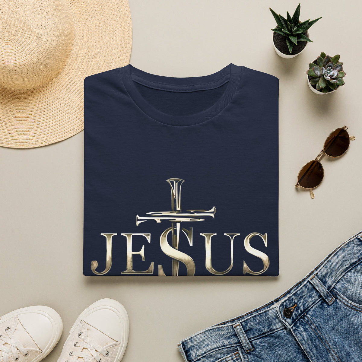Jesus Saved My Life T-Shirt — Christian Faith Graphic Tee