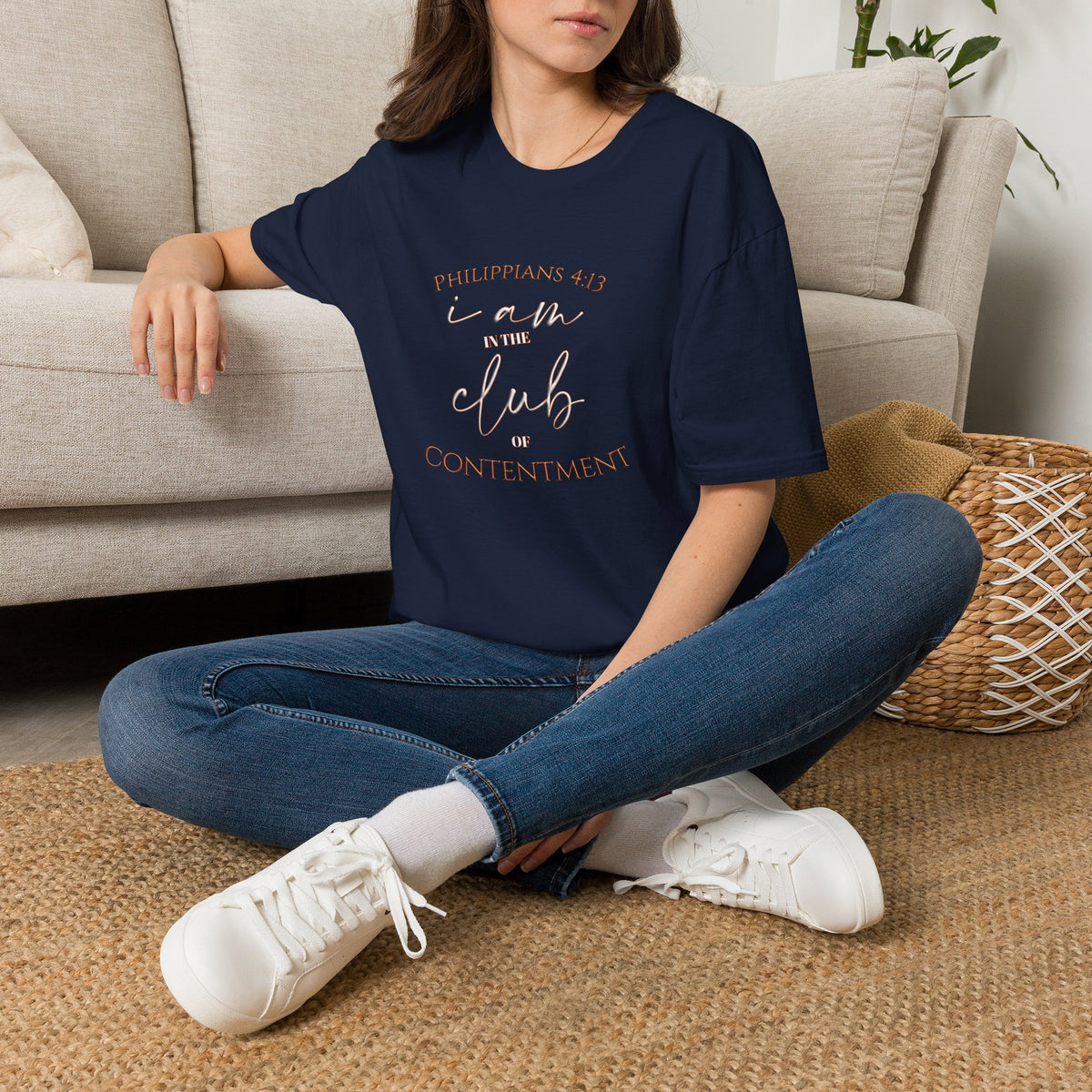 Philippians 4:13 'I AM IN THE CLUB' T-Shirt — Inspirational Christian Tee