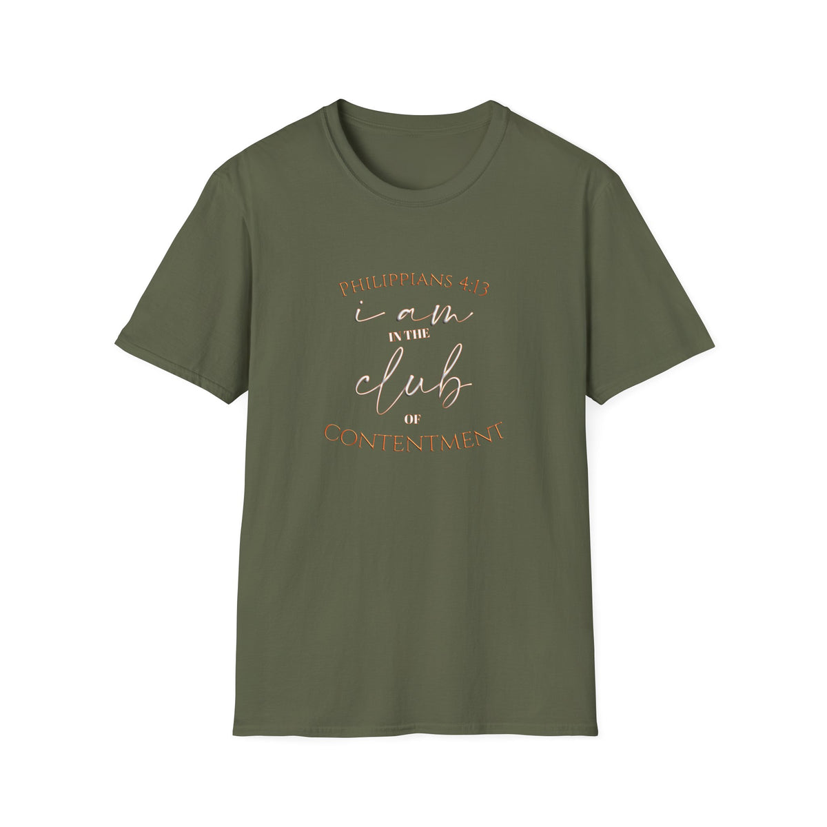 Philippians 4:13 'I AM IN THE CLUB' T-Shirt — Inspirational Christian Tee