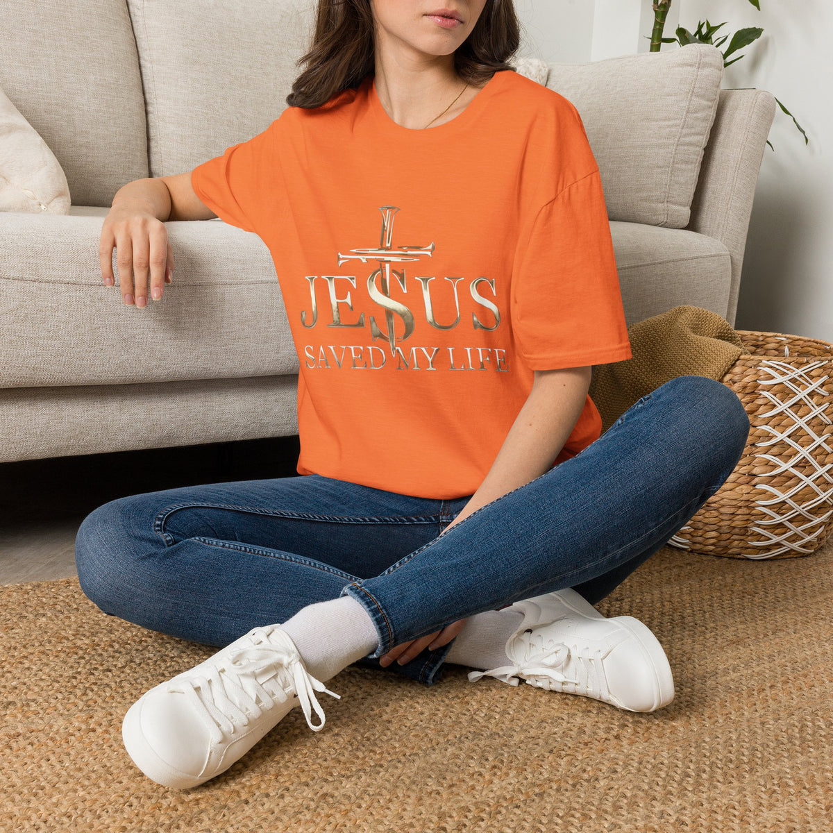 Jesus Saved My Life T-Shirt — Christian Faith Graphic Tee