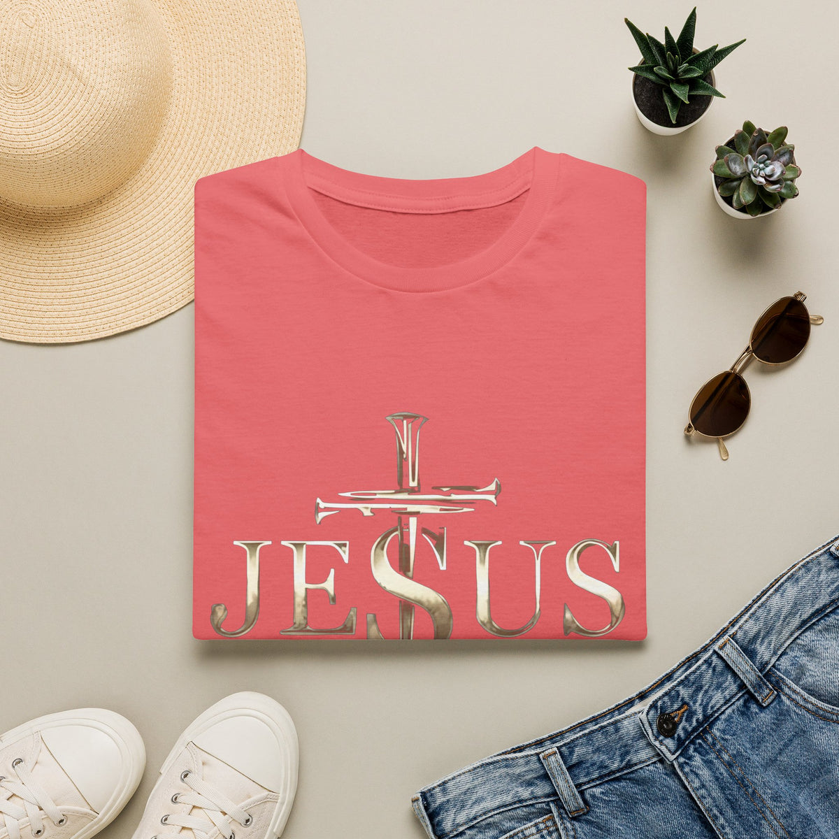 Jesus Saved My Life T-Shirt — Christian Faith Graphic Tee