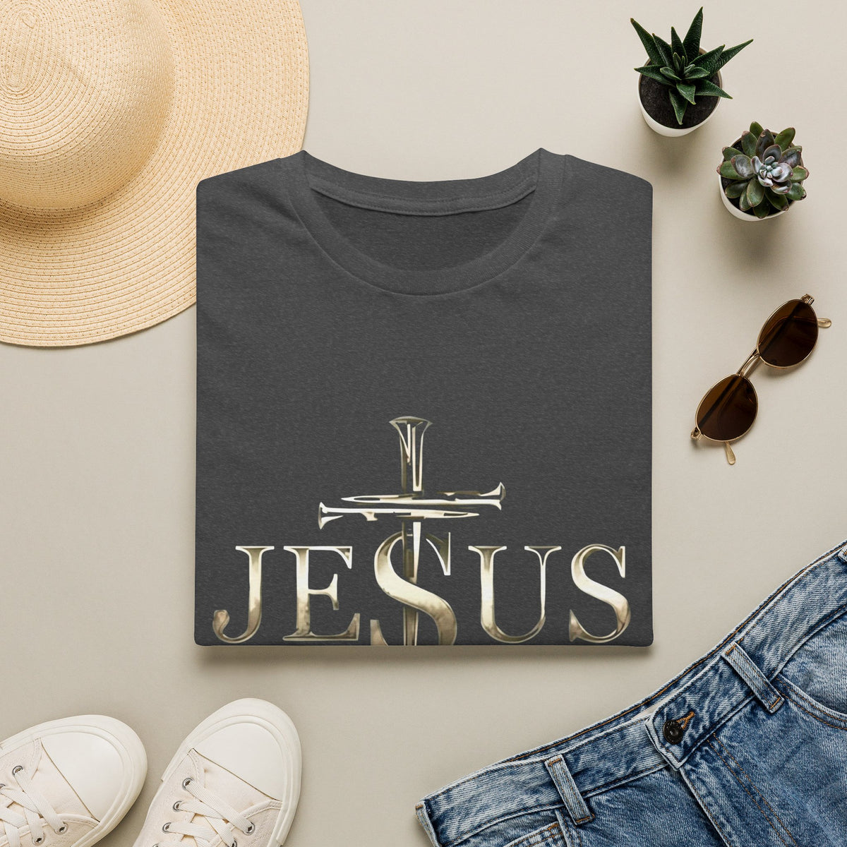 Jesus Saved My Life T-Shirt — Christian Faith Graphic Tee