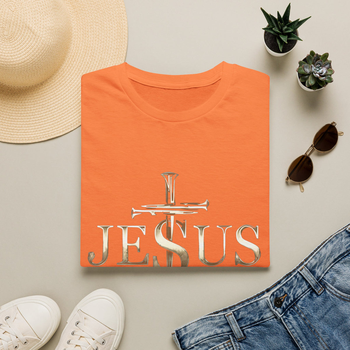 Jesus Saved My Life T-Shirt — Christian Faith Graphic Tee
