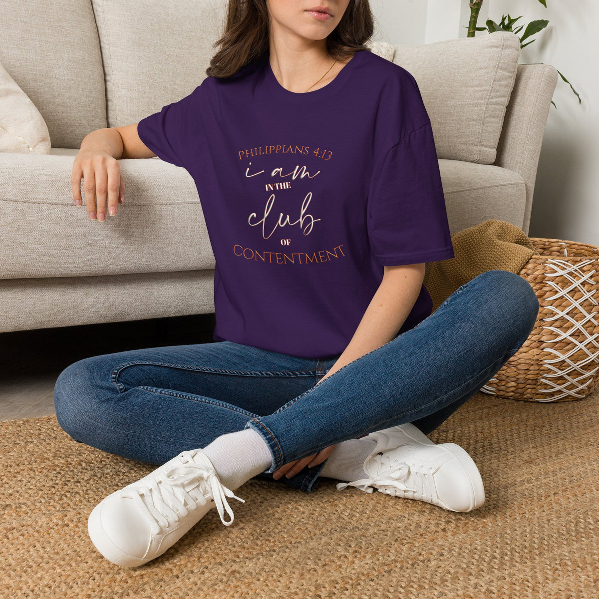 Philippians 4:13 'I AM IN THE CLUB' T-Shirt — Inspirational Christian Tee