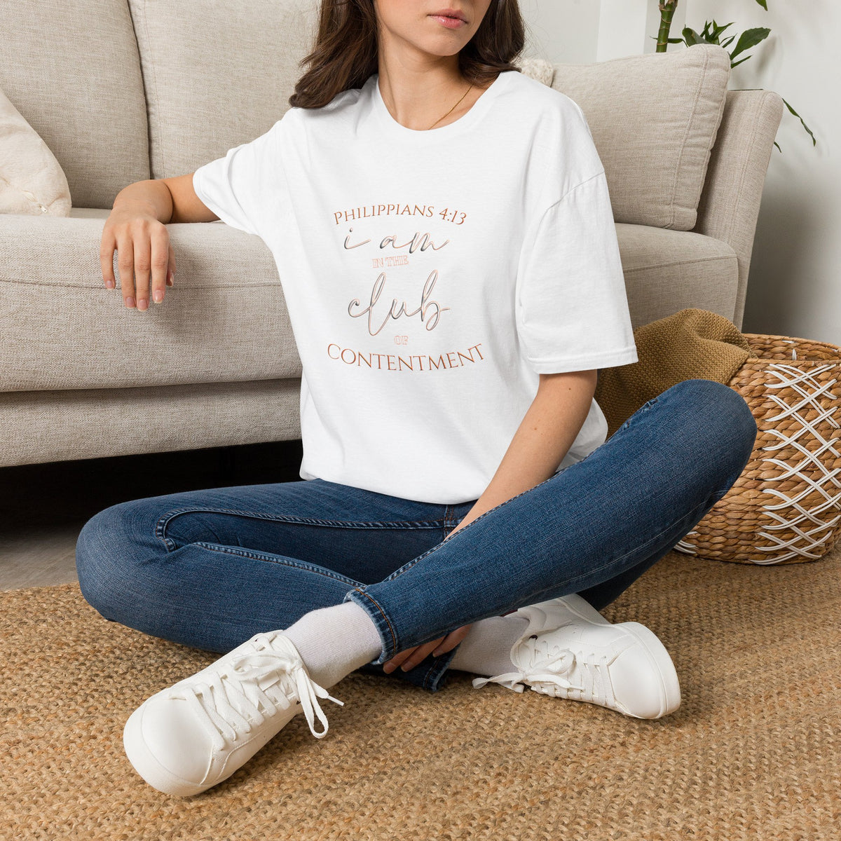 Philippians 4:13 'I AM IN THE CLUB' T-Shirt — Inspirational Christian Tee