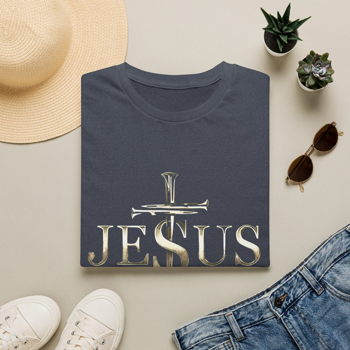 Jesus Saved My Life T-Shirt — Christian Faith Graphic Tee