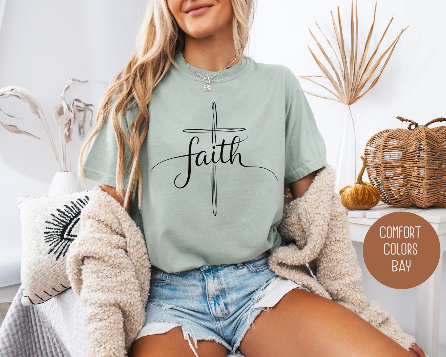 Faith Comfort Colors Shirt-2