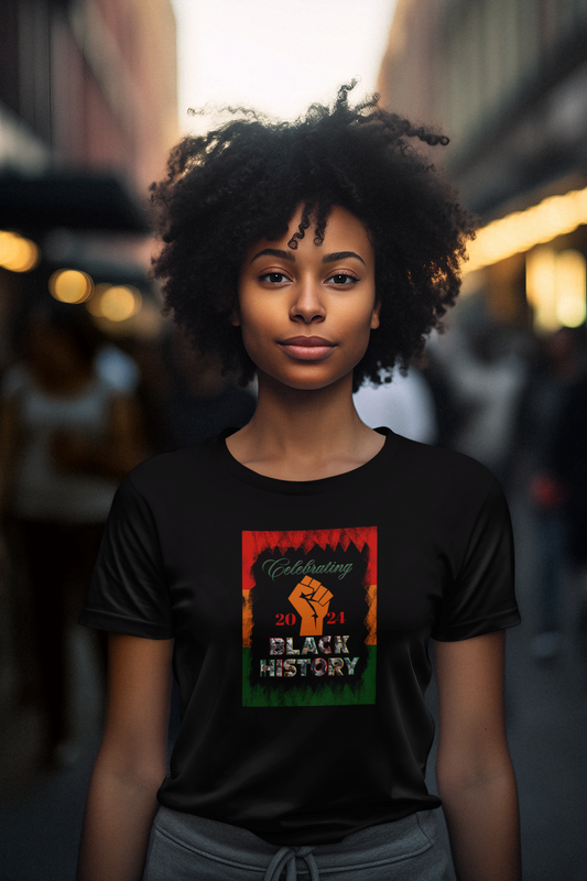 Celebrating Black History 2024 - Front and Back Tshirt